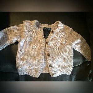 Cynthia Rowley flower Cardigan size 0-3 months